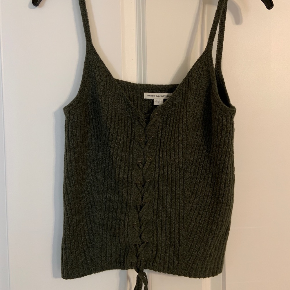 American Eagle sweater crop top